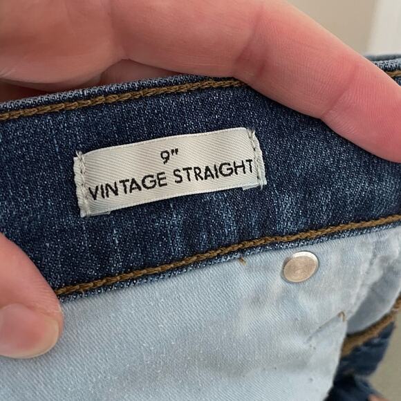 J Crew 9” Vintage Straight Jeans Button Fly - Picture 7 of 8